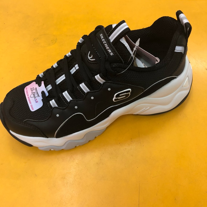 【SKECHERS】時尚休閒系列 DLITES 3.0女(12955BKW)