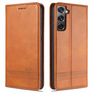 SAMSUNG 適用於三星 Galaxy S21 5G S21 + Plus 的豪華錢包手機皮套