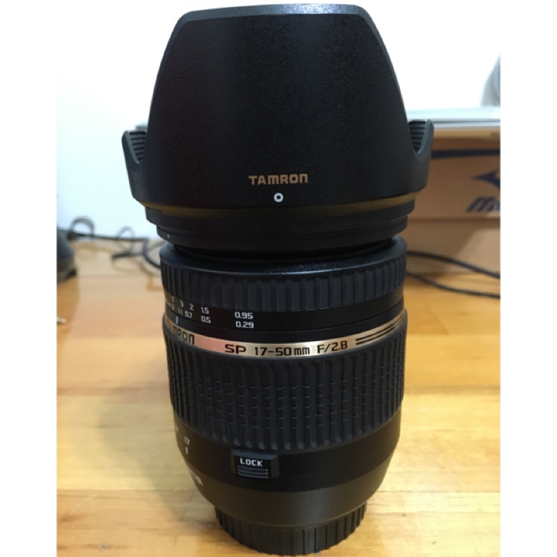 Tamron B005 AF 17-50mm f2.8 XR Di II VC 盒單+Marumi 保護鏡+ Canon