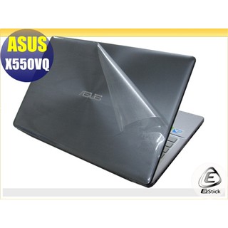 【Ezstick】ASUS X550V X550VQ 代透氣機身保護貼(含上蓋貼、鍵盤週圍貼)DIY 包膜