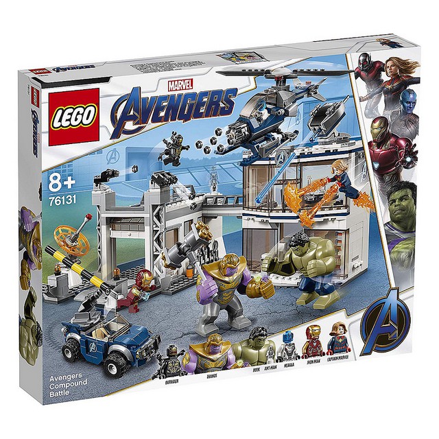 LEGO樂高 LT76131 Avengers Compound Battle _Super Heroes超級英雄