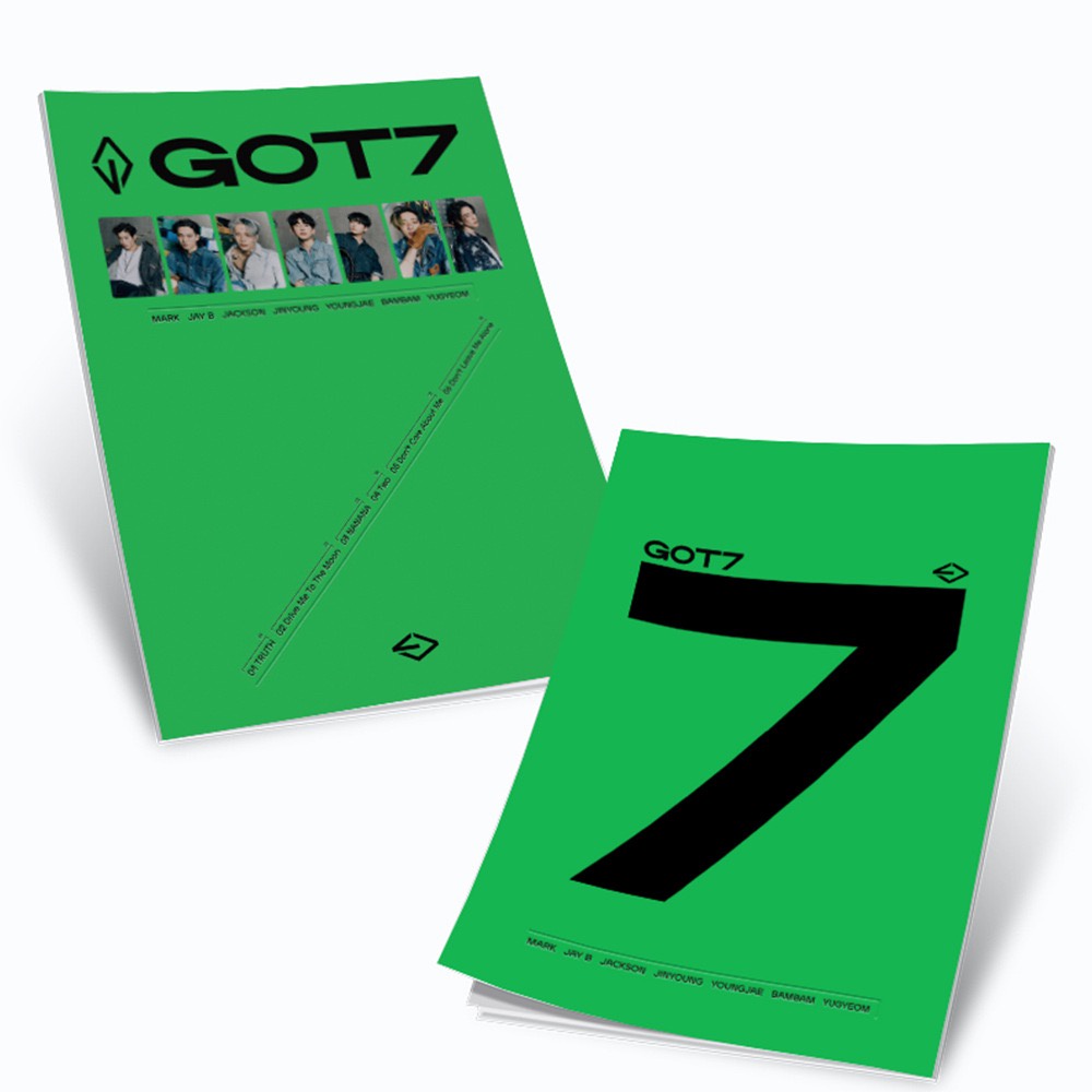 Kpop GOT 7 寫真集《GOT7》NANANA 迷你專輯書
