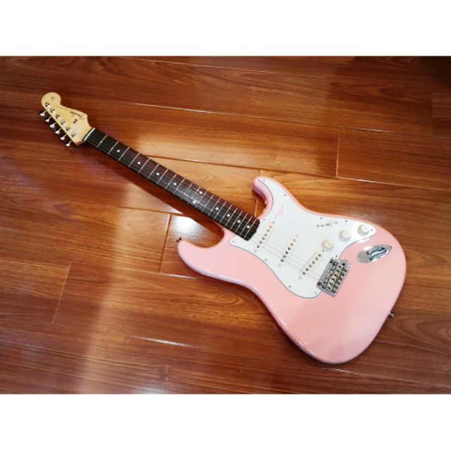 已售出CP值爆表Fender Japan Hybrid 60s Stratocaster Flamingo Pink 
