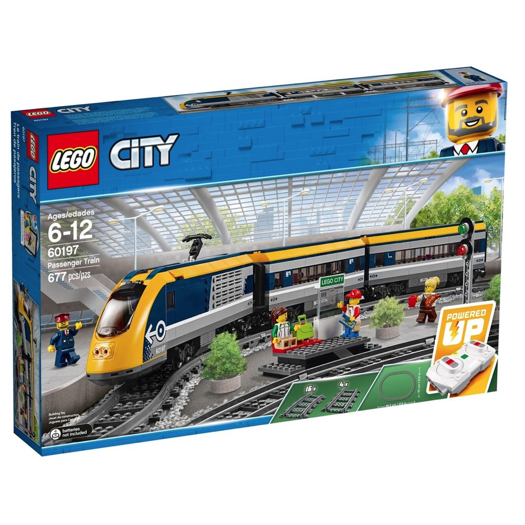 騎士🔱  LEGO 60197 客運列車 Passenger Train