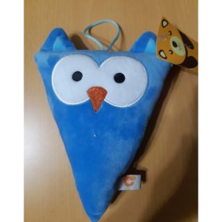 娃娃機 戰利品 有吊牌 貓頭鷹 吊飾 娃娃 玩偶 絨毛玩具 絨毛娃娃 動物玩偶