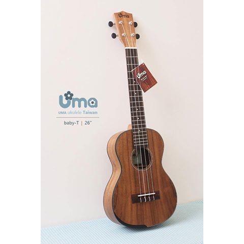 【搖滾玩家樂器】全新 UMA BABY-T 相思木 特殊尺寸 烏克麗麗 UKULELE