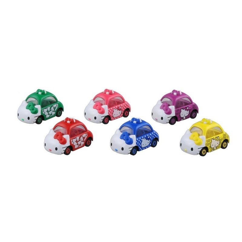 TOMICA 合金車 HELLO  KITTY 抽抽樂 第2彈 kitty 推色 edition 1中盒6款