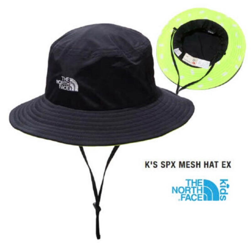 韓國業餘代購 THE NORTH FACE K'S SPX MESH HAT EX 北臉 小孩款 漁夫帽 KIDS