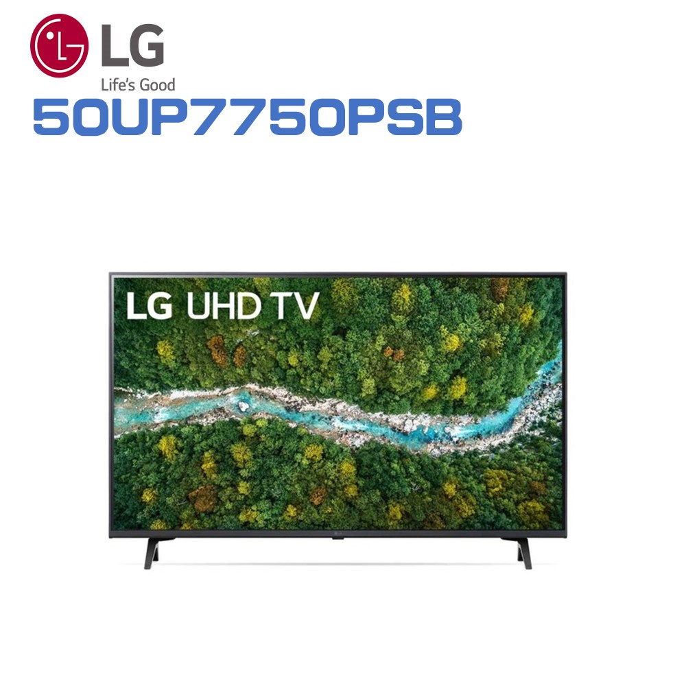 ✿聊聊最便宜✿全台配裝✿全新未拆箱 50UP7750PSB【LG樂金】50型4K AI語音物聯網電視