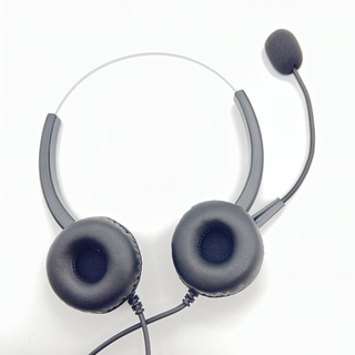 【仟晉資訊】雙耳耳機麥克風 DKP91BW 安立達 專用 水晶頭 客服人員耳麥 電話耳機