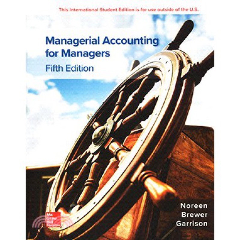 Managerial Accounting for Managers管理會計第五版