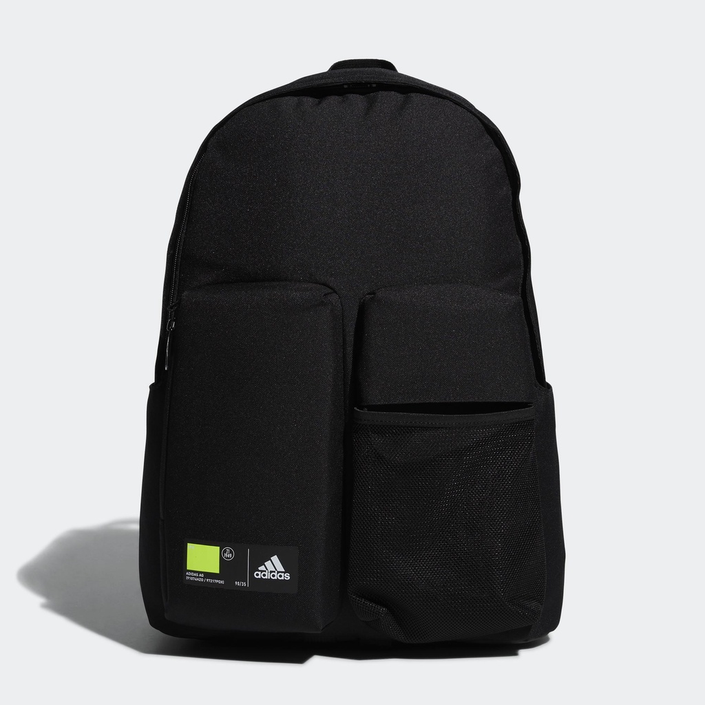 ⓉⒽⓇⒺⒺⒼ🔥75折⚡ADIDAS 後背包 筆電包 大容量 拉鍊口袋 水壺袋 塗層包底 黑色 GN9875