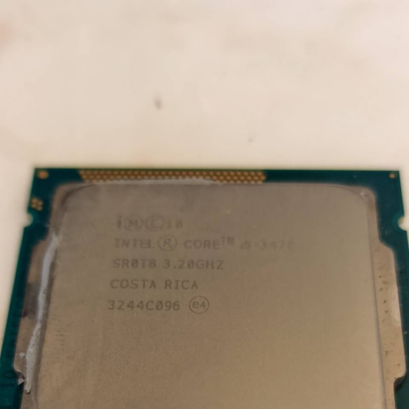 Intel cpu i5 3470