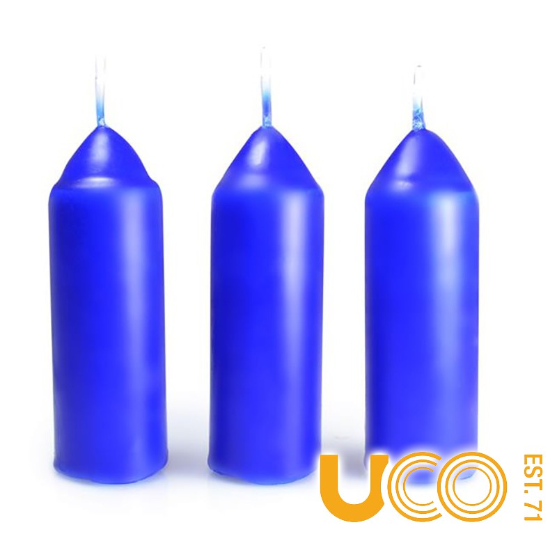 【UCO】UCO GEAR 香茅蠟燭 3入『藍』L-CAN3PK-C 野外求生 露營 登山 戶外 蠟燭 氣氛燈 營燈