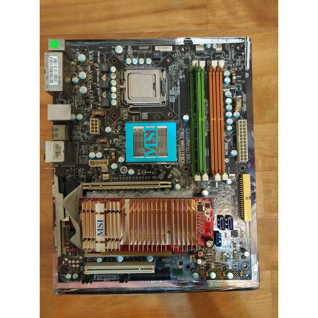 MSI P35 Neo2 DDR2 775 主機板 可上 771 XEON 送 CPU 記憶體 顯示卡 P45