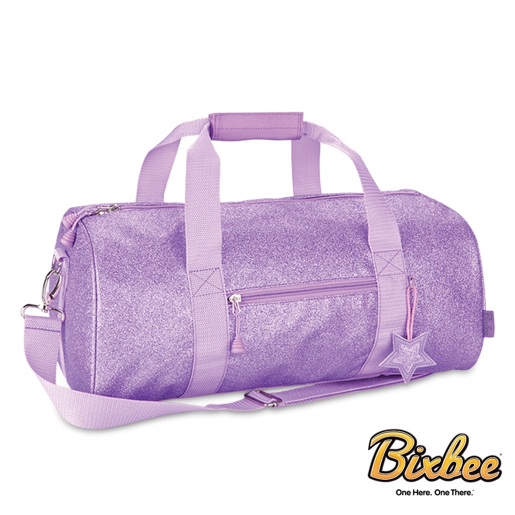 Bixbee閃采系列-夢幻紫兩用圓筒大提袋
