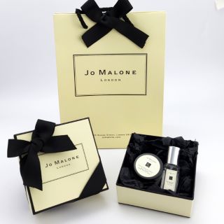 【Jo Malone】小香水 體霜 牡丹 英國梨 鼠尾草 青檸 沒藥 禮盒包裝 禮盒 香水盒 方便出貨 大方