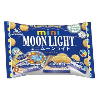 森永 迷你餅乾 mini 雞蛋餅乾 月光 moonlight 6袋入