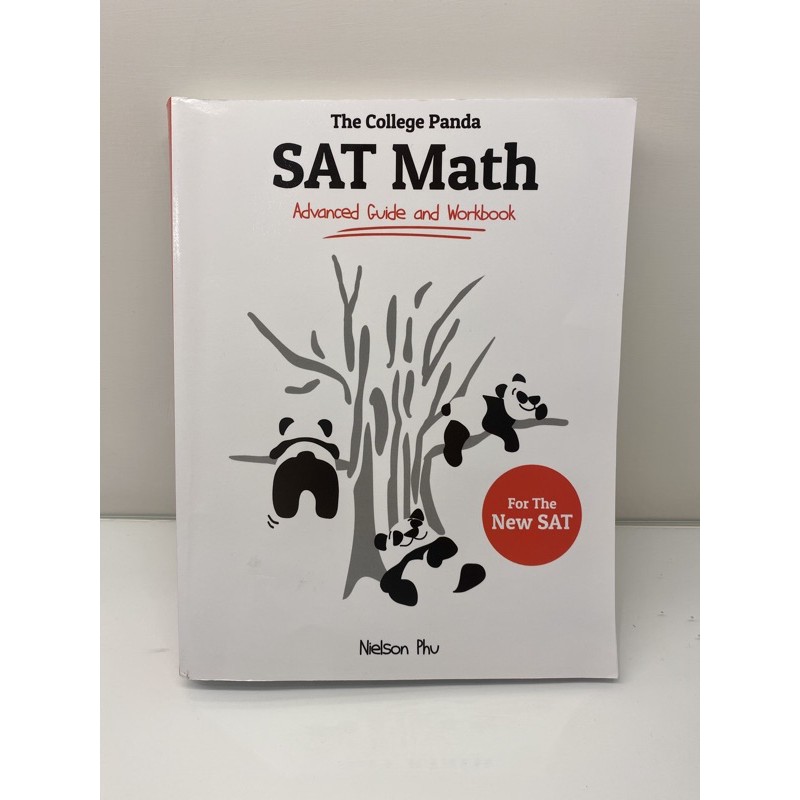 全新 美國學術水準測驗 教科書 SAT MATH PREP BOOK （數學部分）