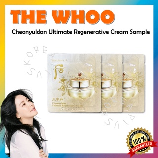 [THE WHOO] Cheonyuldan Ultimate Regenerative Cream 1ml