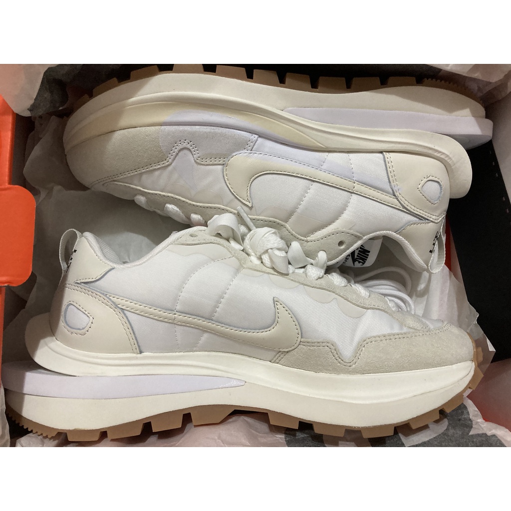 [現貨]Nike x Sacai Vaporwaffle 奶油白 US7 25cm DD1875-100