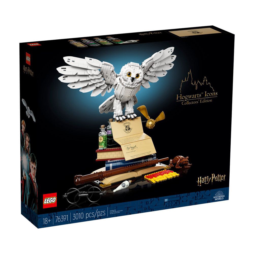 【積木樂園】樂高 LEGO 76391 哈利波特系列 霍格華茲象徵- 典藏版 Hogwarts Icons - Col