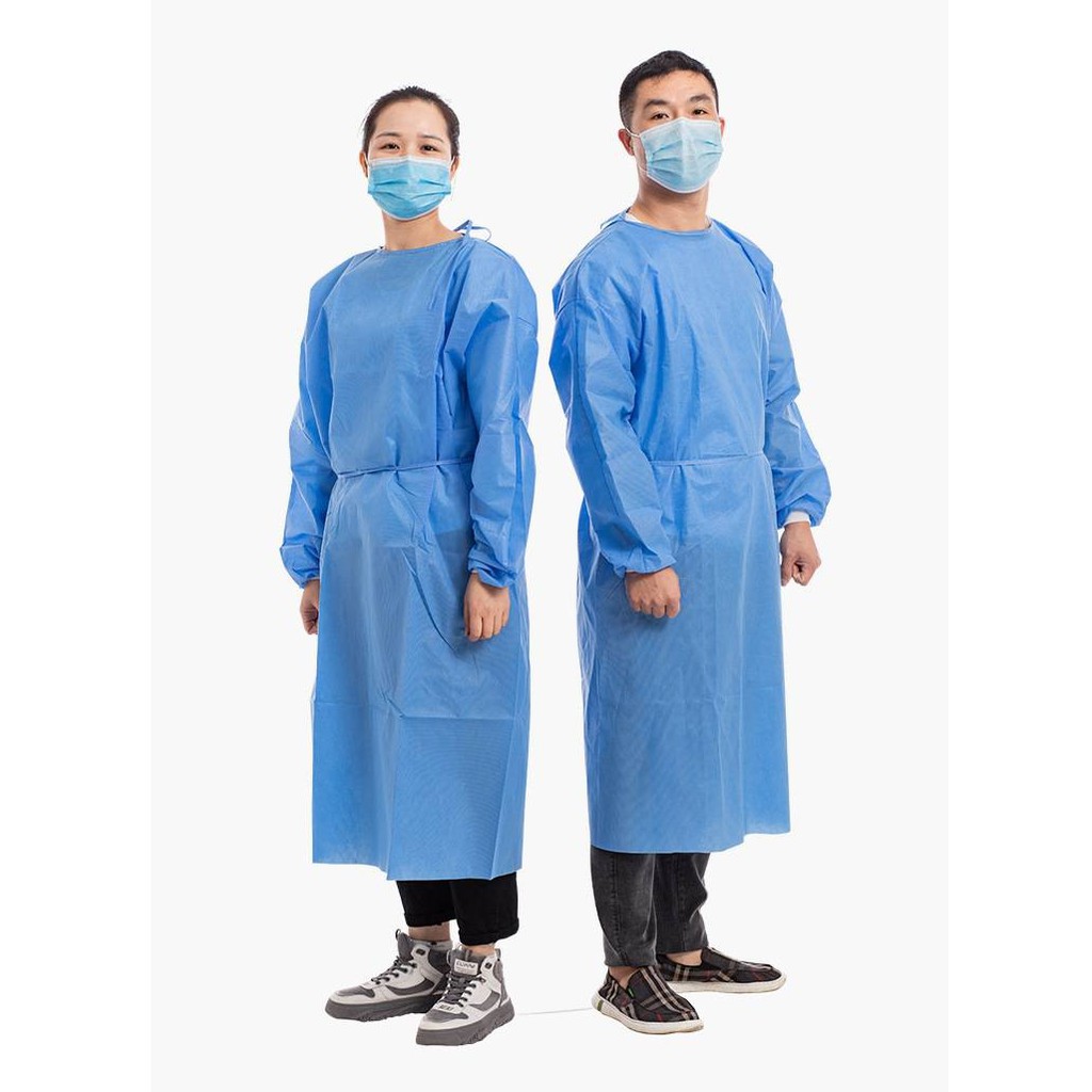 台灣秒發可面交 防護服防護衣隔離服無塵衣拋棄式防護服防塵服實驗室工作服不織布透氣防塵防飛沫反穿隔離衣