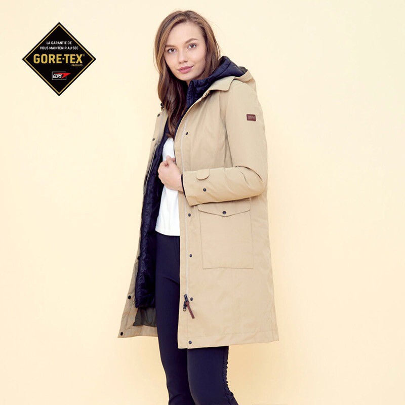 轉賣goretex Aigle羽絨防風防水兩件式外套 蝦皮購物