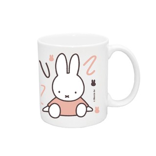 MIFFY 米飛兔 miffy插畫 粉色彩帶 馬克杯 水杯 咖啡杯 陶瓷杯 杯子 米菲 正版授權
