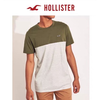 Hollister/HOLLISTER 拼接t-shirt L