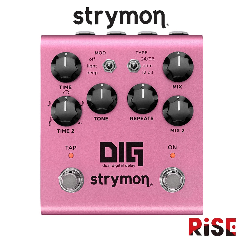 Strymon DIG V2 Digital Dual Delay 二代 雙延遲 單顆效果器【又昇樂器.音響】