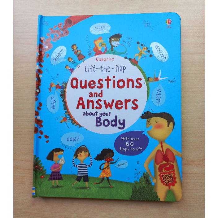 Usborne Lift-the-flap questions and answers about your body