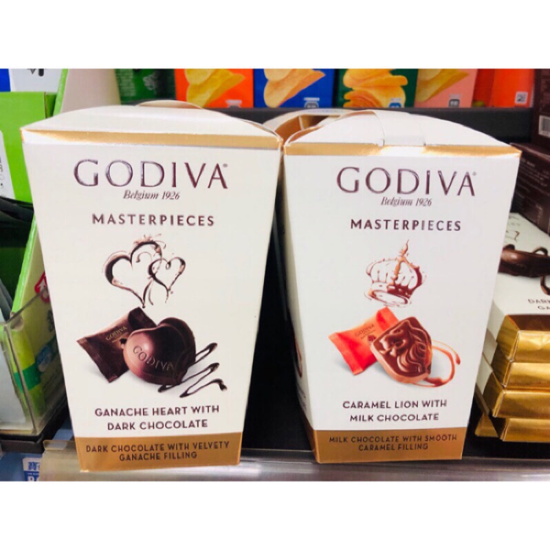 ❤️情人節首選❤️ 代購 GODIVA 巧克力 焦糖牛奶巧克力 巧克力醬黑巧克力 榛果巧克力磚 巧克力磚