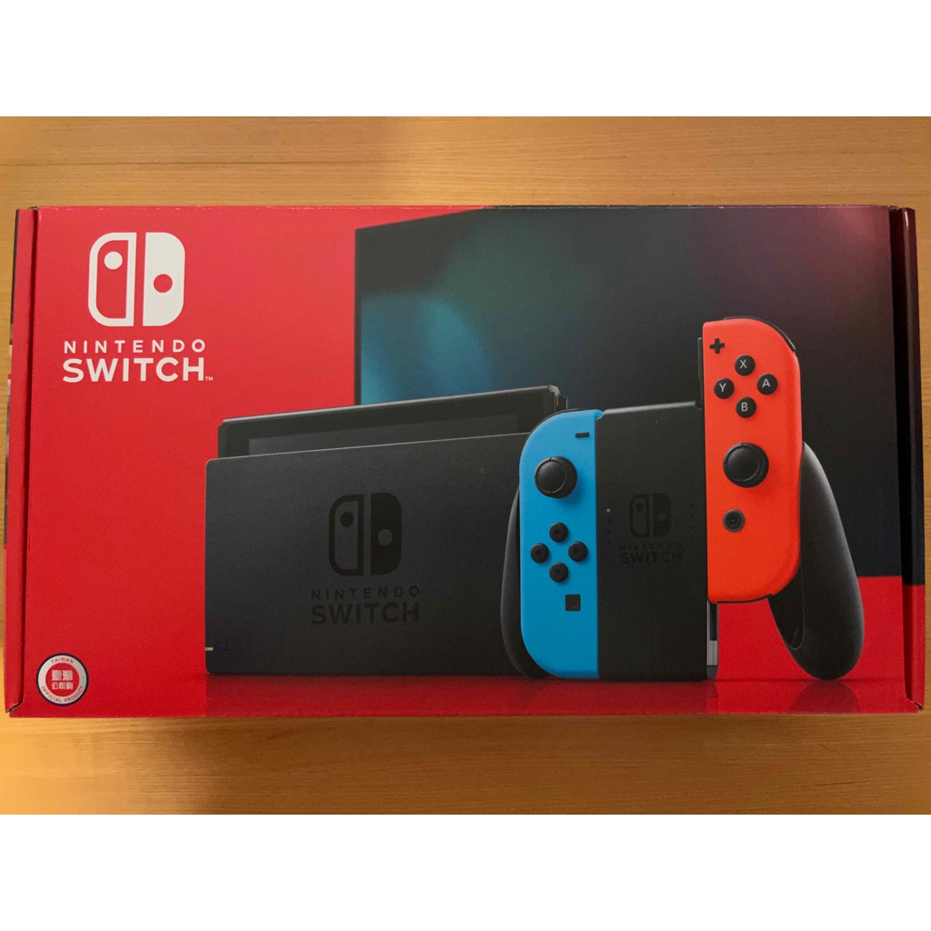 Nintendo Switch 主機 電力加強版 藍紅配色 台灣公司貨 已過保 任天堂