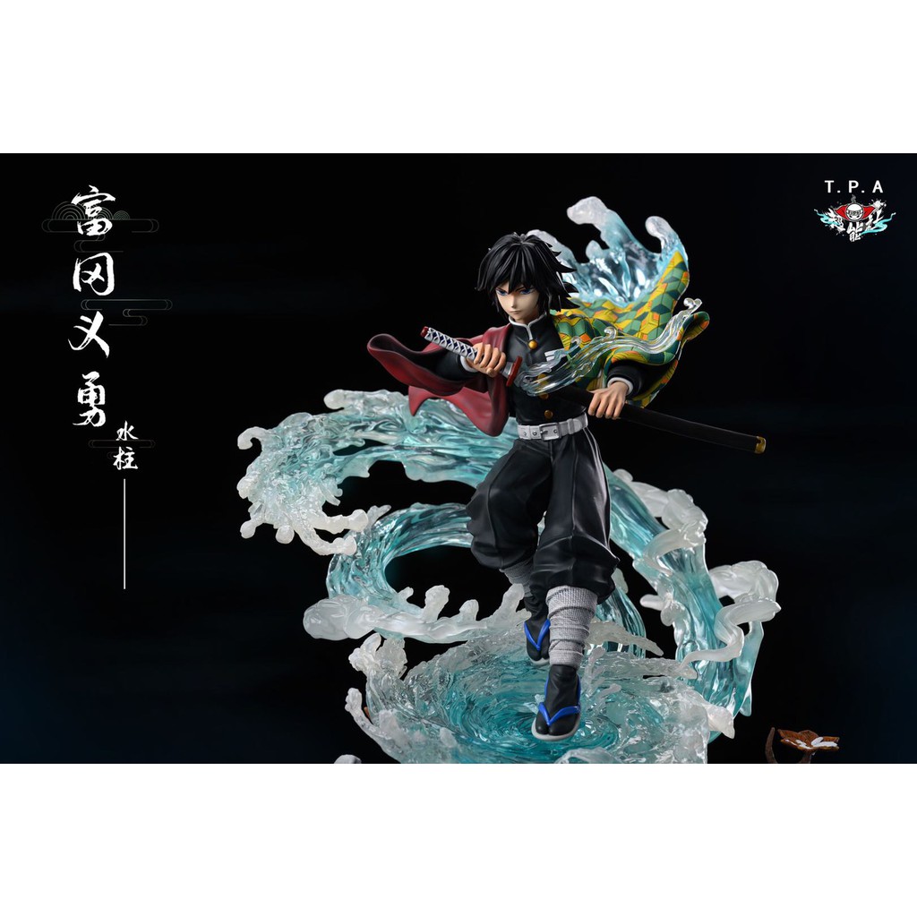 水柱富岡義勇鬼滅之刃 九柱共鳴蝴蝶忍炎柱煉獄杏壽郎炭治郎彌豆鬼殺隊tpa工作室全球限量公仔gk模魂