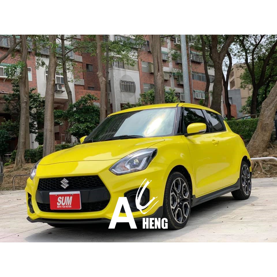 【FB搜尋桃園阿承】鈴木 超人氣SWIFT SPORT跑6千 2019年 1.4CC 黃色 二手車 中古車