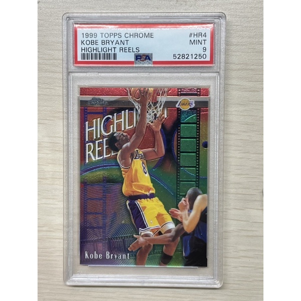 kobe Bryant Toops Chrome 鑑定PSA9分 球員卡