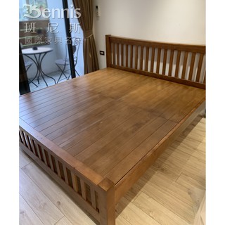 臺灣製造MIT實木床架【哈吉】天然100%全實木床架/床底/雙人床架/單人床架/床架組/床板