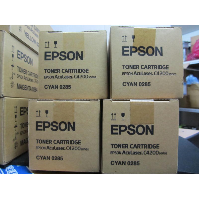 EPSON 愛普生 原廠原裝碳粉匣C4200 機型適用 碳粉匣