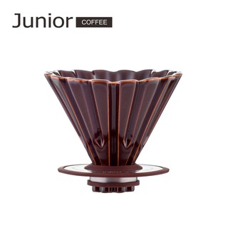 【 喬尼亞咖啡 】GEAR-V陶瓷濾杯 │咖啡色 │1～4人份 │ V形濾杯