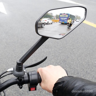 ✨闆娘推薦🔥摩托車反光鏡改裝電動車後視鏡大視野超大通用踏闆車高清倒車鏡 MPBI