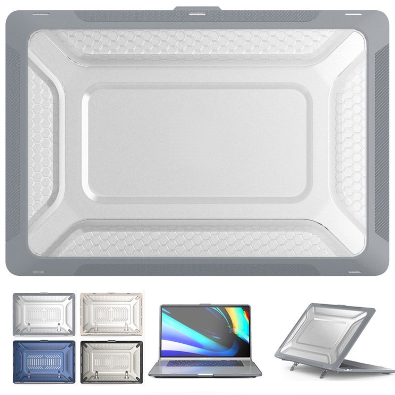 全新 2023 MacBook Pro 16 A2780 A2141 A2485 防震純色筆記本電腦折疊保護套