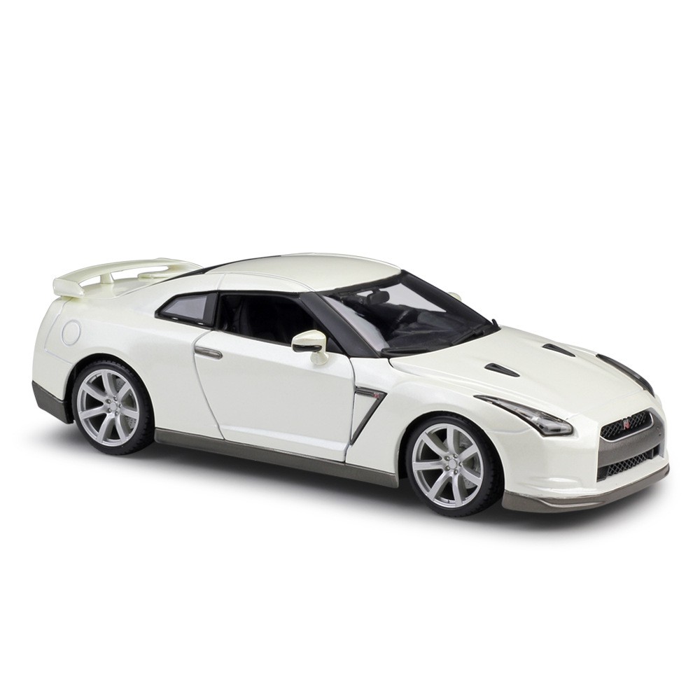 阿米格Amigo│日產 2009 Nissan GT-R R35跑車 1:18 4開門 比美高 合金車 模型車12079