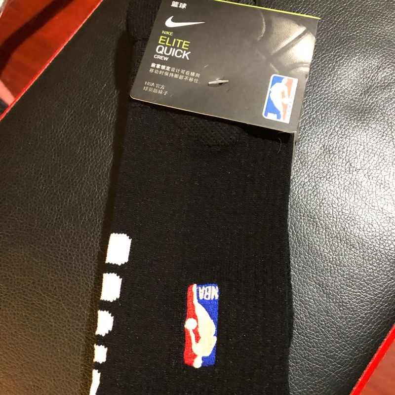 NBA 長襪 黑 nba logo socks elite Jordan 籃球🏀