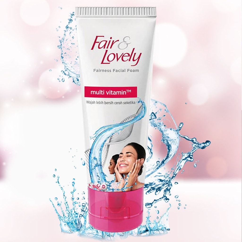 fair and lovely multivitamin facial foam