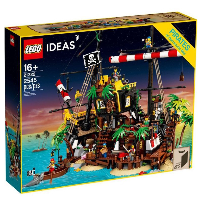 《積樂之家》樂高 LEGO 21322 梭魚灣海盜(全新)