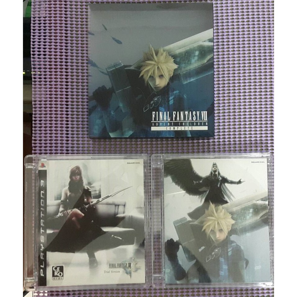 FF7AC 降臨神子 Final Fantasy VII Advent Children 純日版(二手藍光無刮)