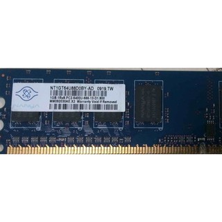 南亞 Nanya DDR2 800 1G 記憶體 RAM (桌上型)2條