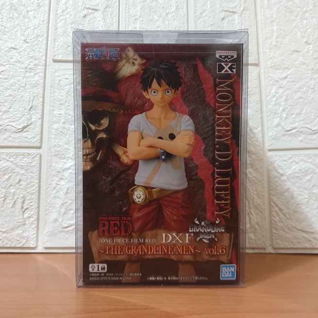 正版 日版 金證 公仔 海賊王 航海王 DXF 劇場版 RED 魯夫