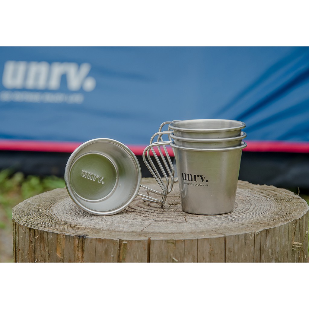 【UNRV環球露營車】深型杯 不銹鋼杯 杯子 杯蓋 UNRV 露營 戶外 野營 料理 酒杯 美食 餐具 登山 車宿 車泊